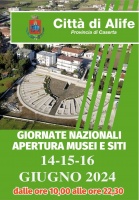 GIORNATE NAZIONALI - APERTURA MUSEI E SITI 