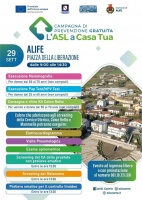 CAMPAGNA DI PREVENZIONE GRATUITA  - L'ASL A CASA TUA 